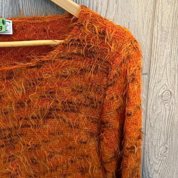 Sapi Magliere Italian Acrylic Faux Fur Sweater - Picture 4 of 9